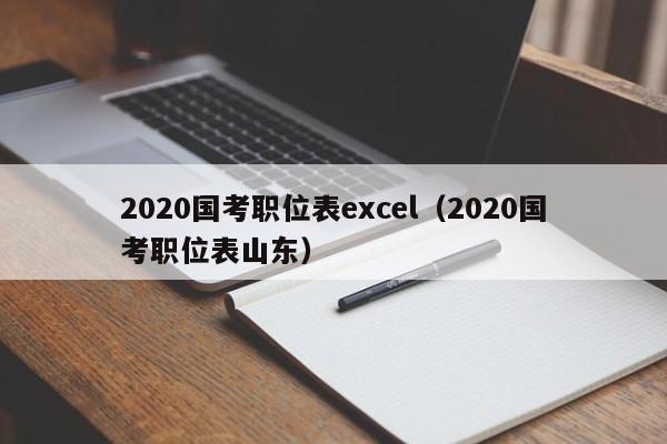 2020国考职位表excel（2020国考职位表山东）