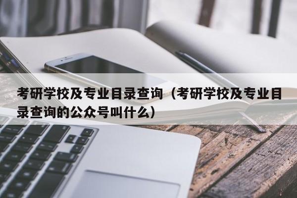 考研学校及专业目录查询（考研学校及专业目录查询的公众号叫什么）