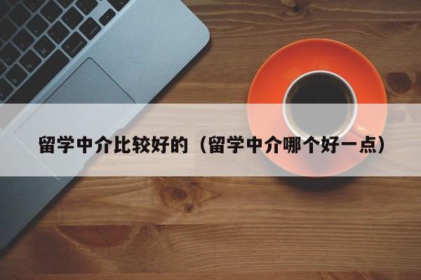 留学中介比较好的（留学中介哪个好一点）